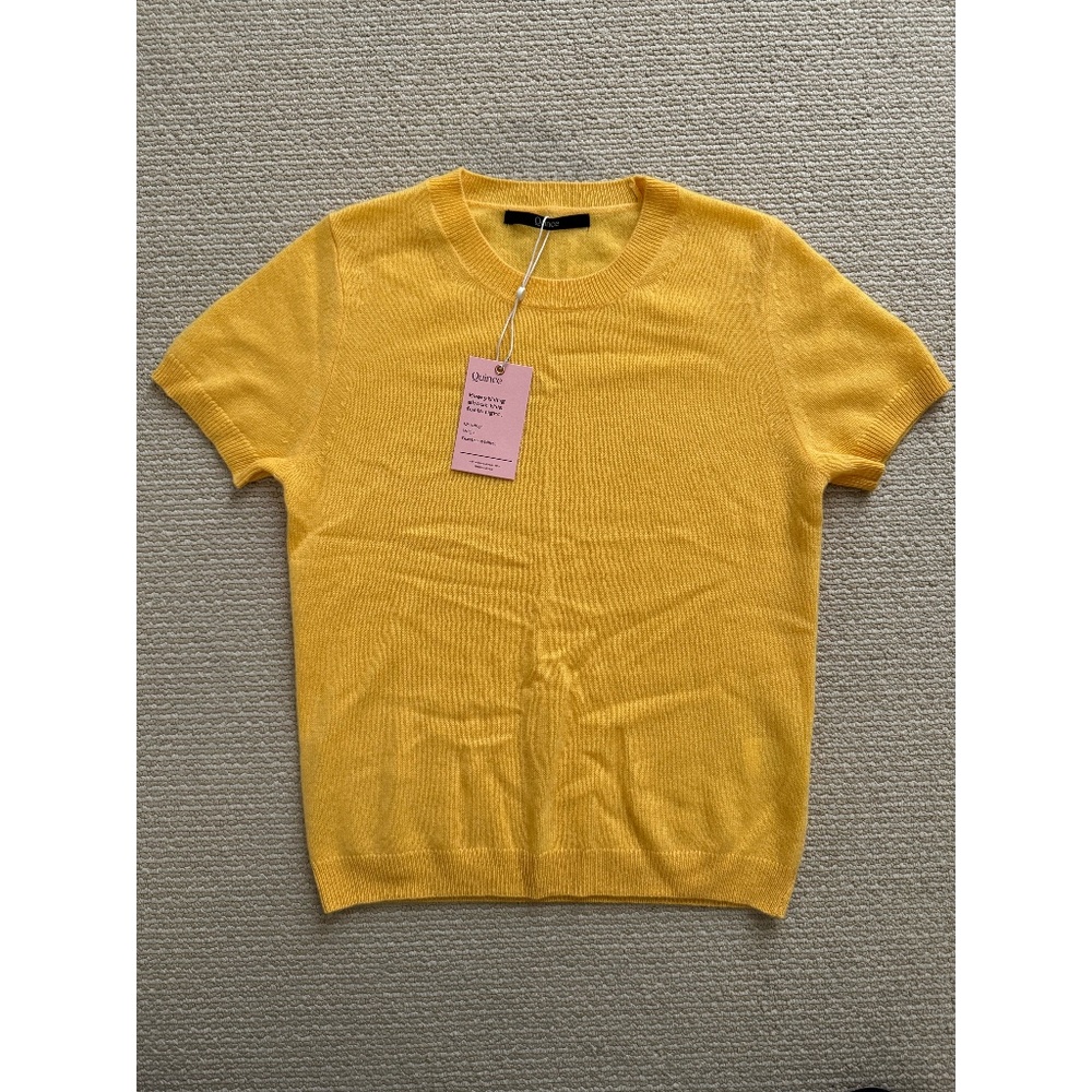 NWT Quince Cashmere T-Shirt Size Small